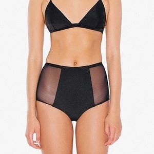 American Apparel high waisted bikini bottoms